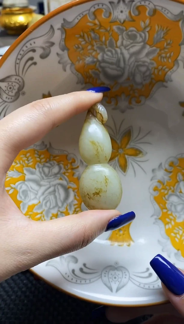 瓷片瓷片 瓷器 摆件1个