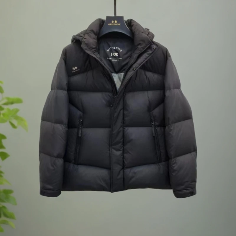 【羽绒服2595】男士轻奢欧货设计师风格都市时尚休闲保暖羽绒服