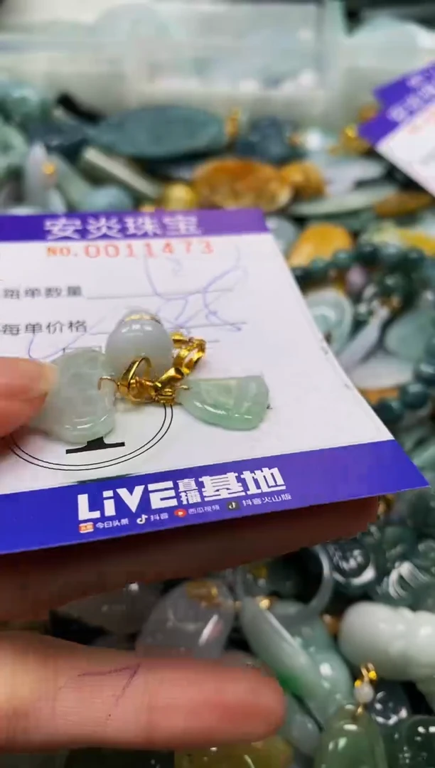颈饰未镶嵌翡翠闪购0011473