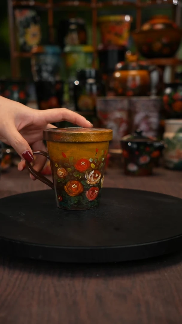 油画手绘釉下彩