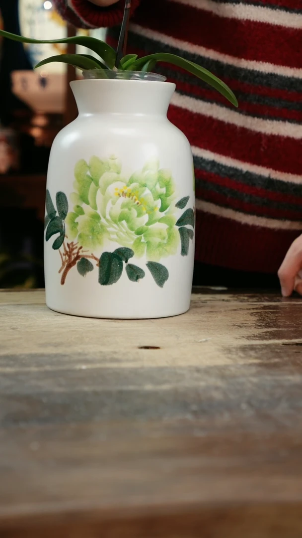 【闪购商品】瓷片景德镇纯手工釉下彩精品花瓶