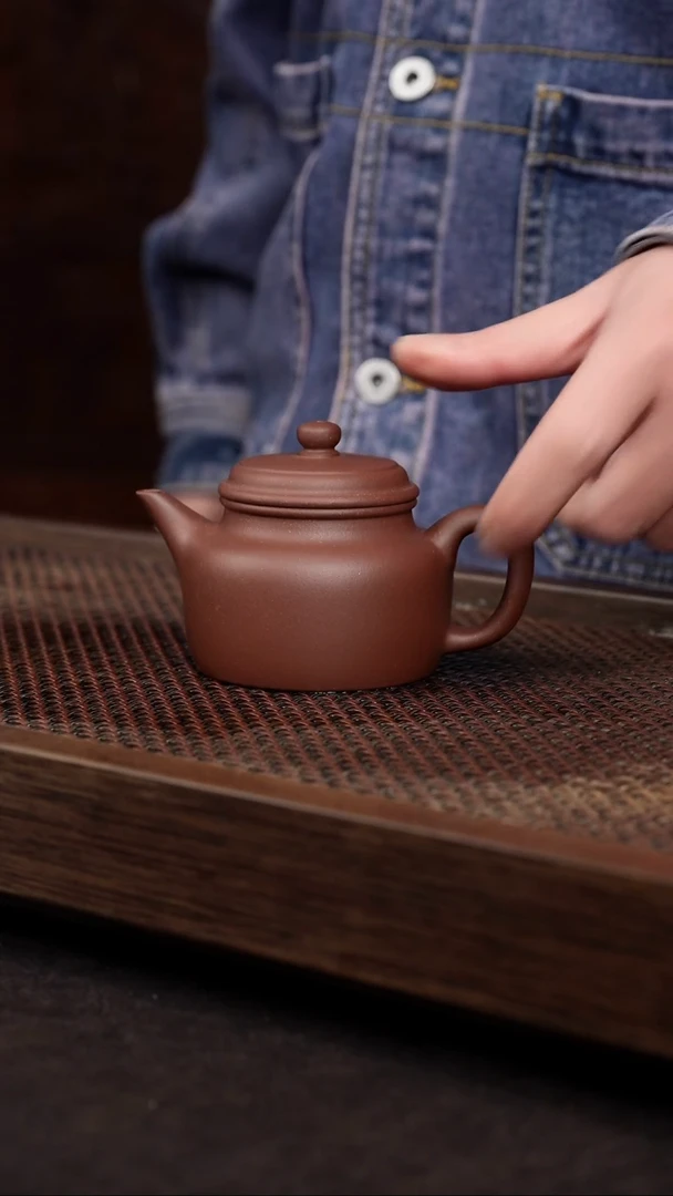 【闪购商品】紫砂茶壶底槽清剑流德中