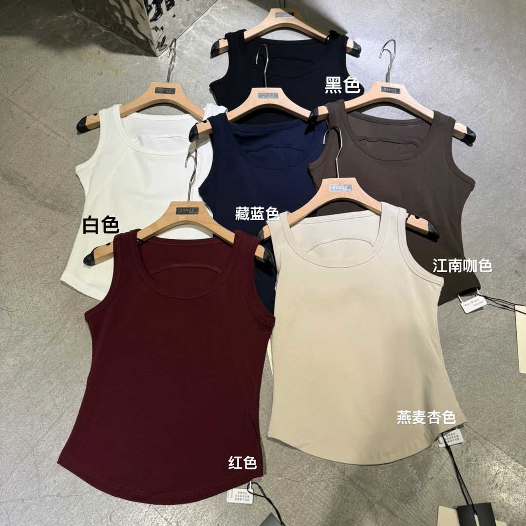 【寒泽自制】强力推荐欧货“收腰线”背心2T91