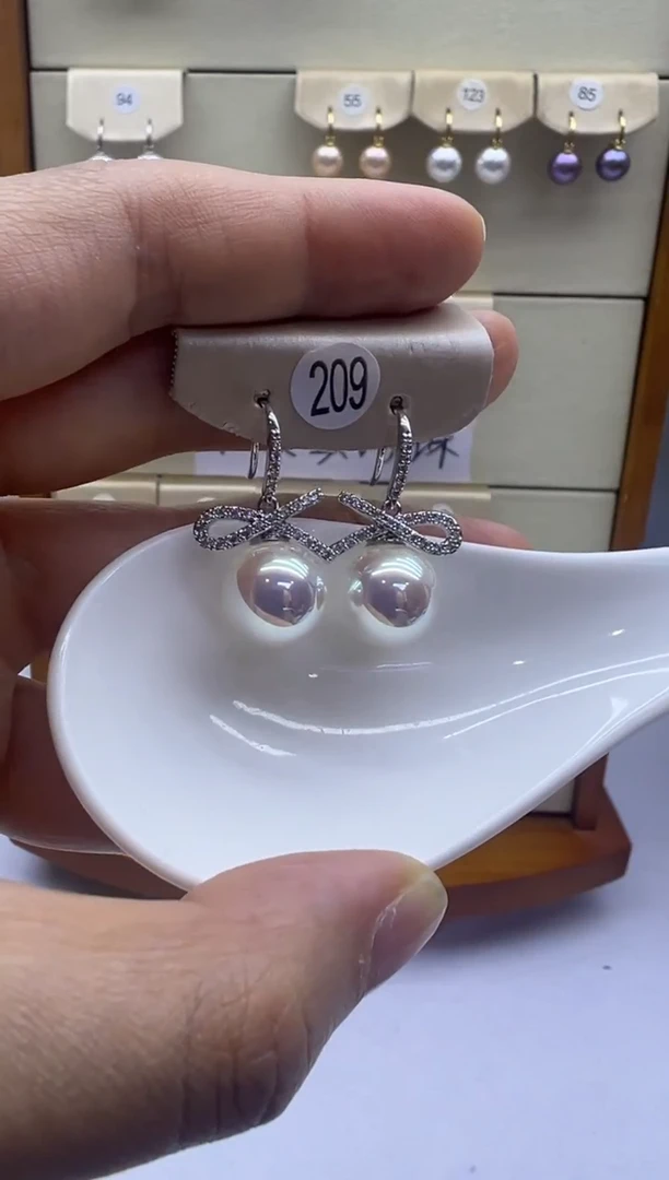 未镶嵌耳饰淡水珍珠209