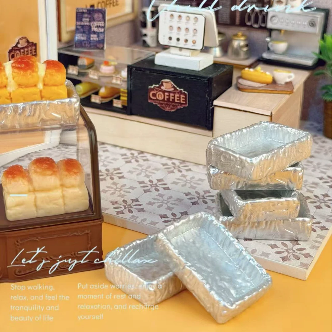 预售【开芯定制-锡纸盒】 高品树脂仿真食玩 树脂DIY配件