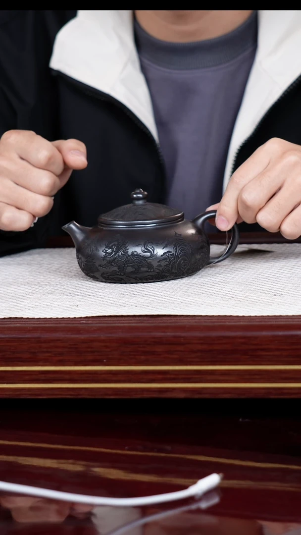 茶杯紫砂宜兴原矿紫砂 全手工制作