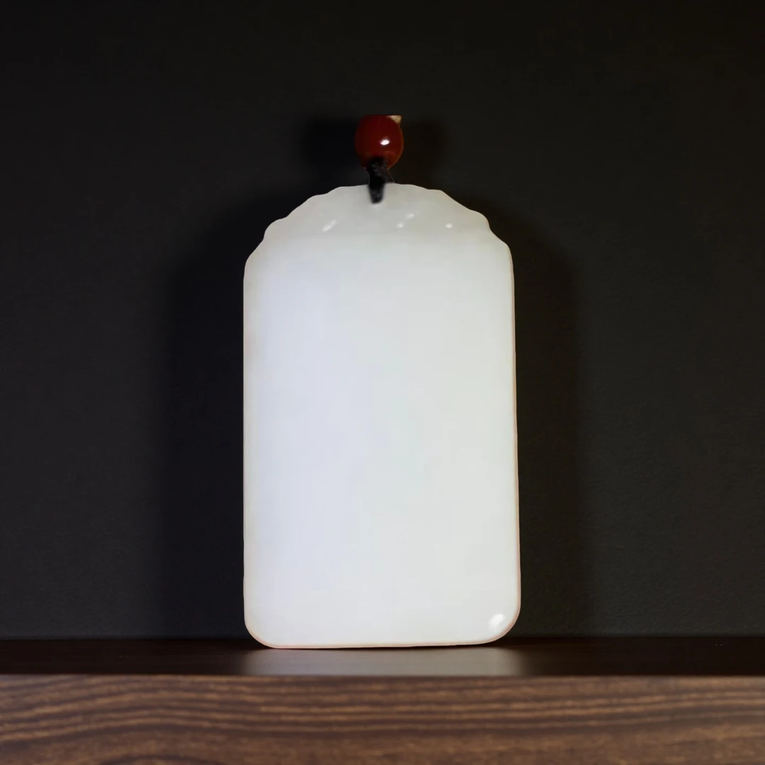 抖音质检先鉴后发出具和田玉证书保真天然和田玉二斤多+无事牌