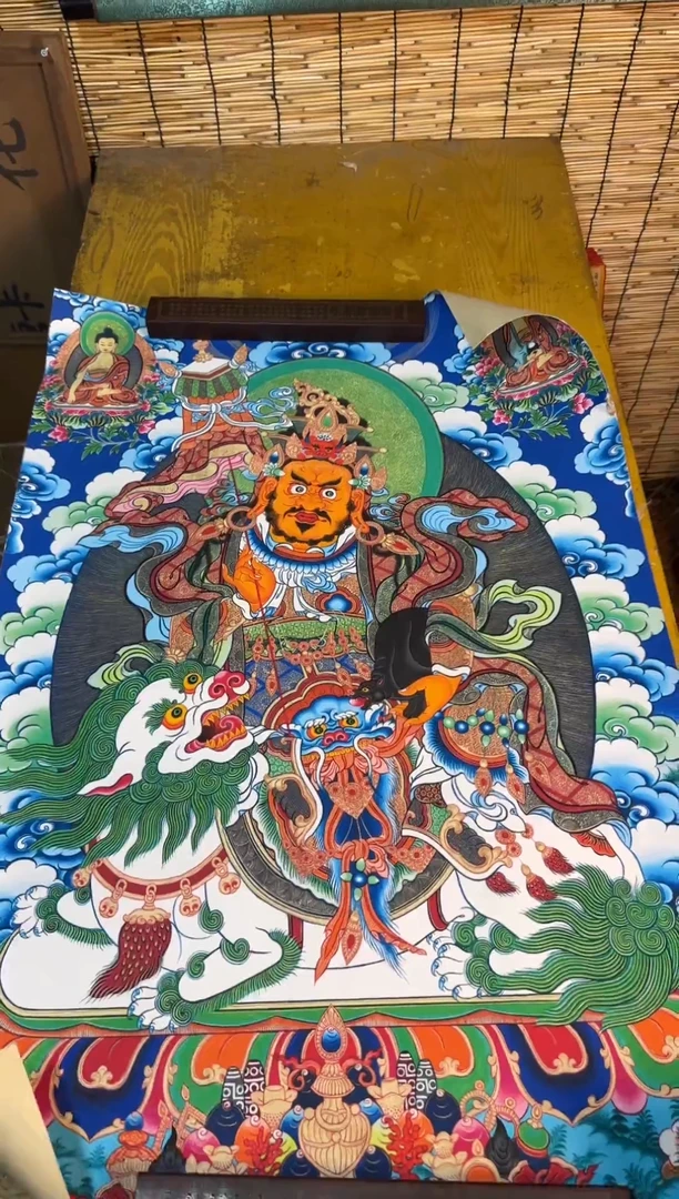 卷轴画精品唐卡===藏藏--11