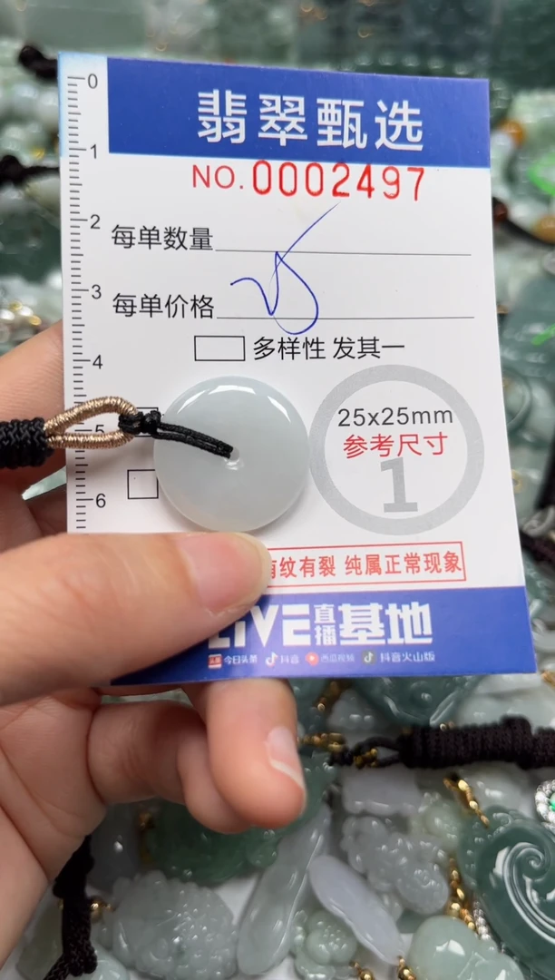 【闪购商品】翡翠颈饰未镶嵌00..2497