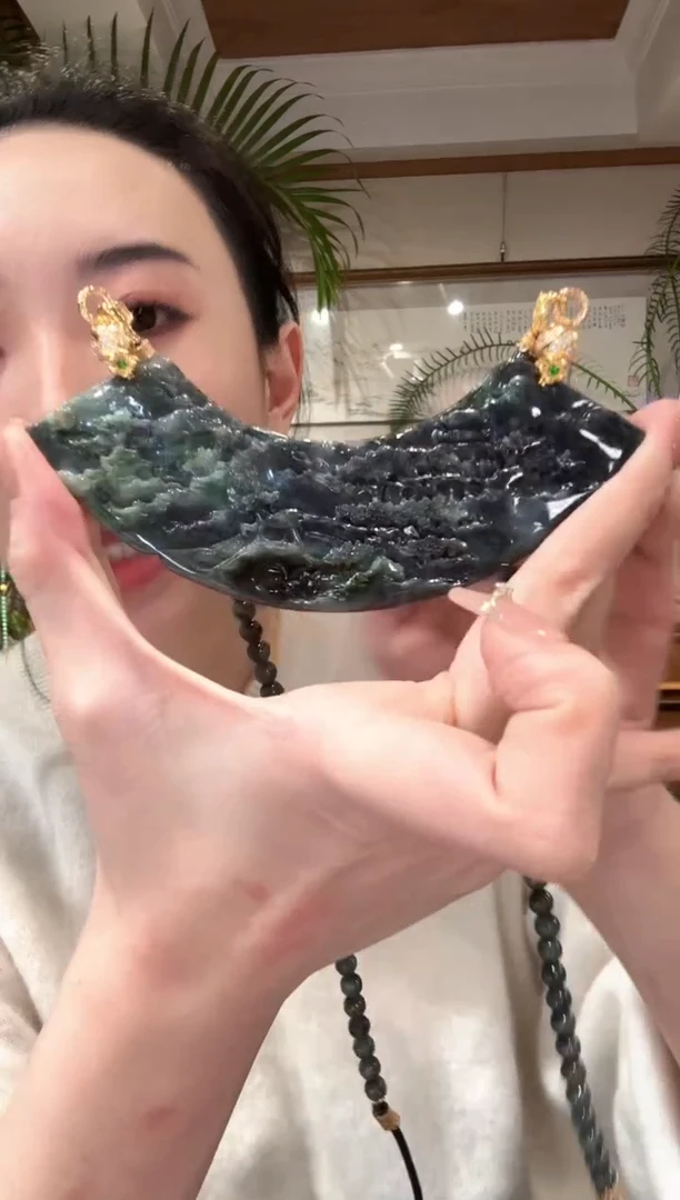 【闪购商品】翡翠颈饰未镶嵌国风