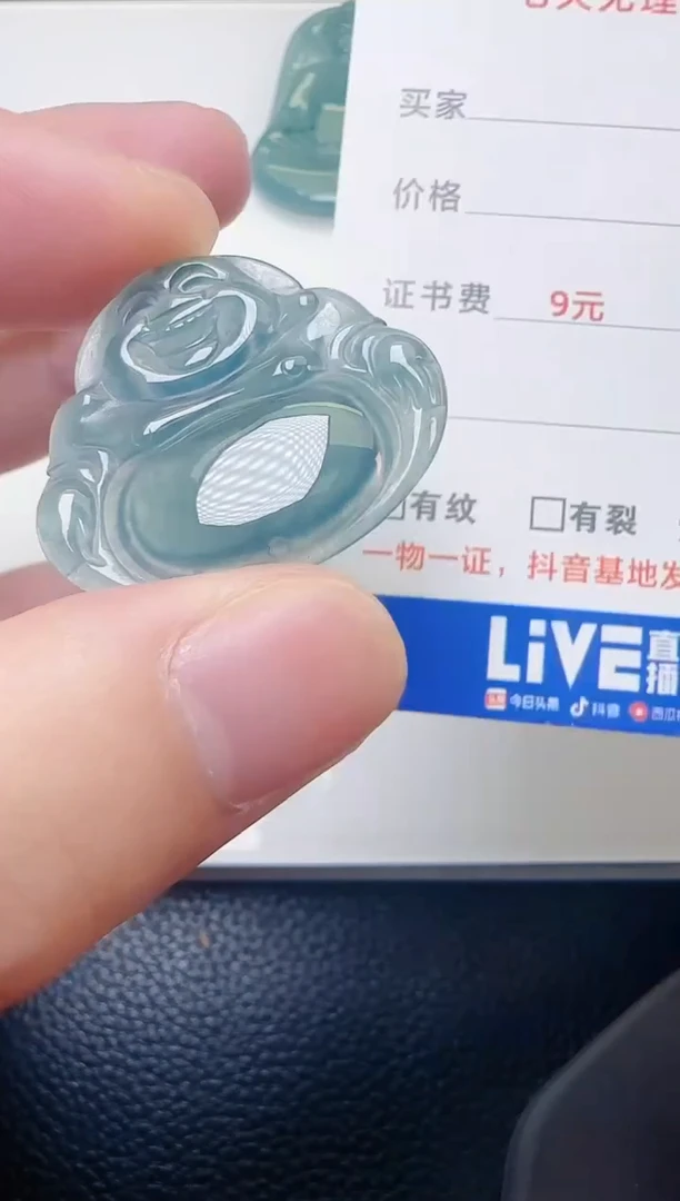 颈饰未镶嵌翡翠天然A货翡翠  多样性随机发其一