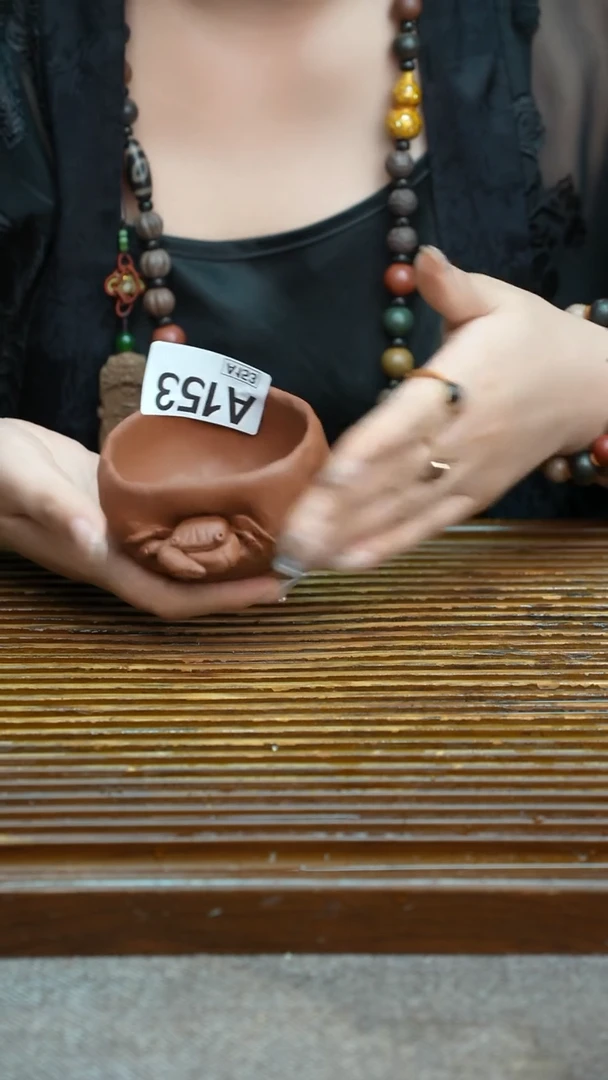 万古烧粗陶手工茶具