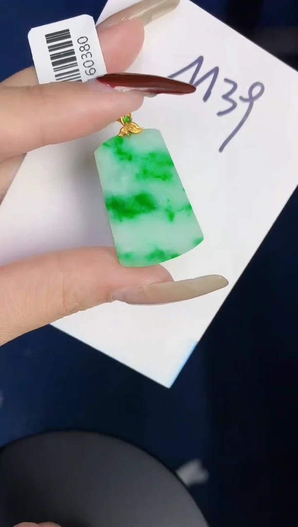 【闪购商品】翡翠颈饰18K金镶嵌00000000000