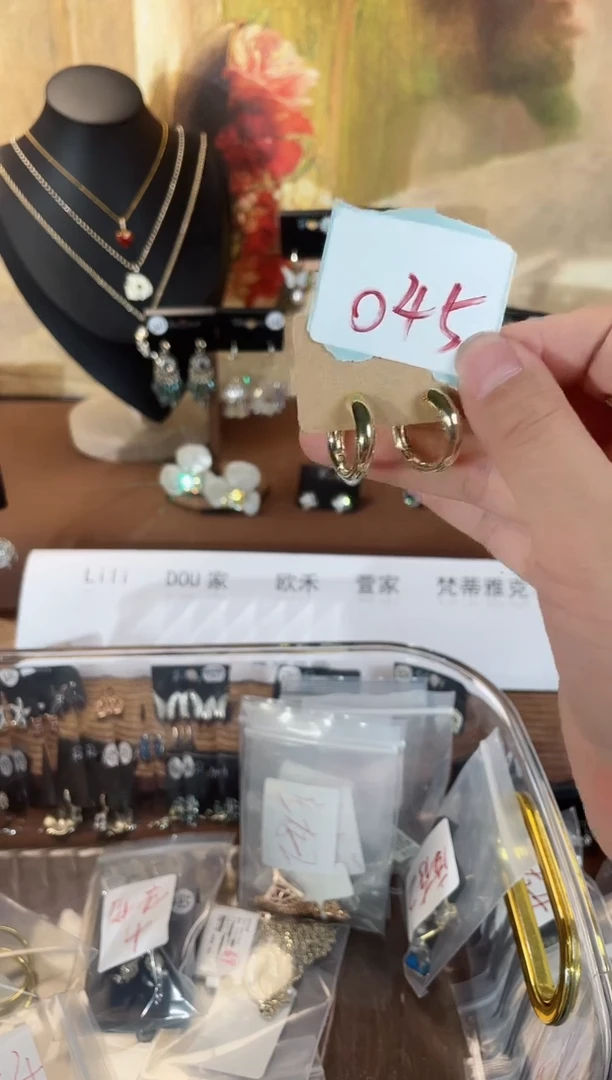 铜合金锆石合金时尚饰品  045