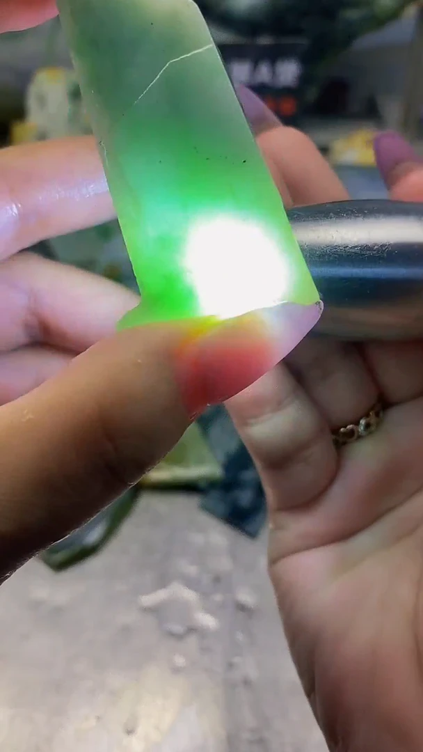 翡翠未镶嵌脚链天然缅甸翡翠A货768