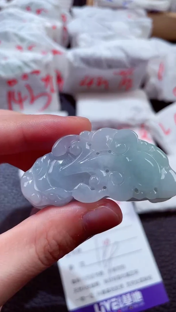翡翠未镶嵌颈饰00016379