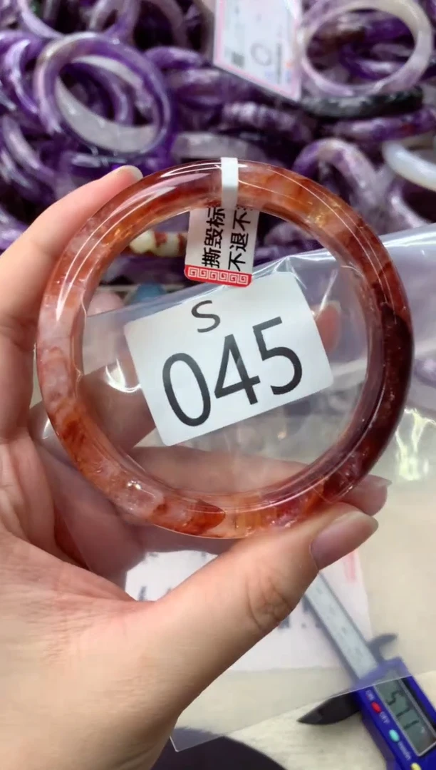 未镶嵌手镯水晶S045-60