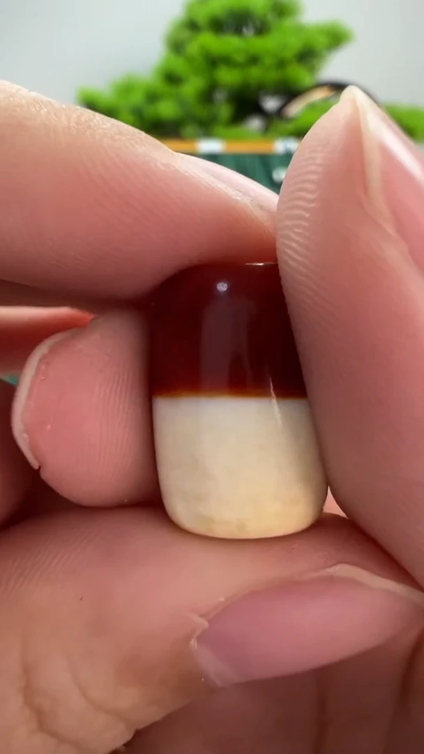 玛瑙/玉髓（覆膜）颈饰未镶嵌47.（微瑕随机发货）