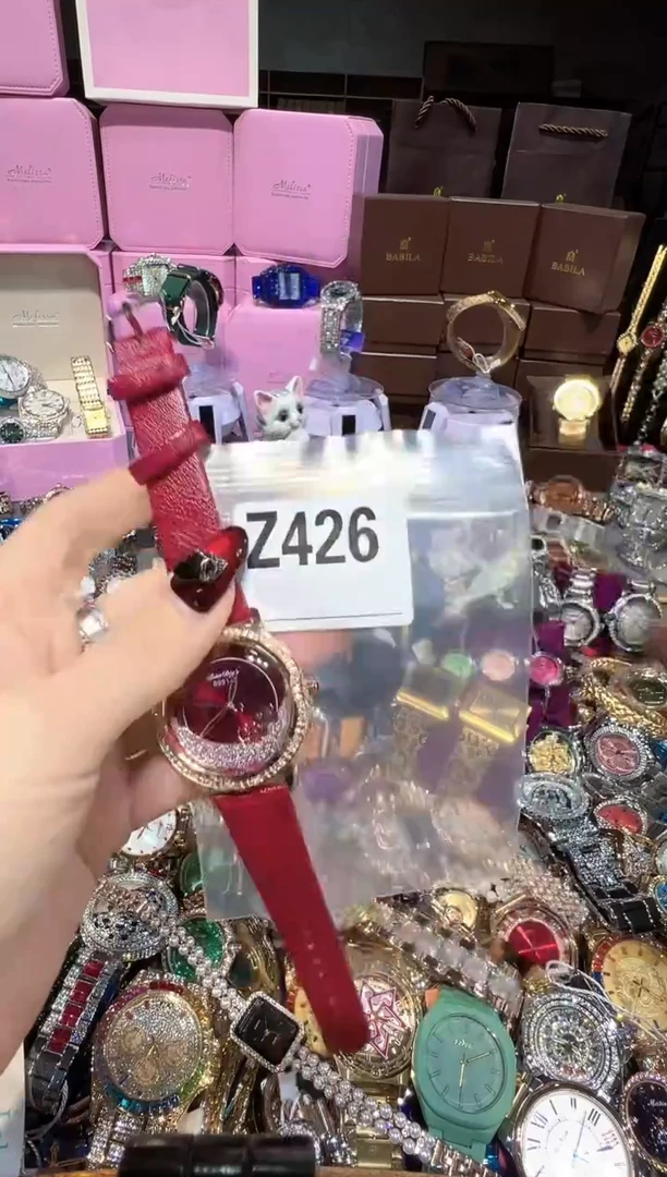 石英机芯不锈钢不锈钢直播定闪专用