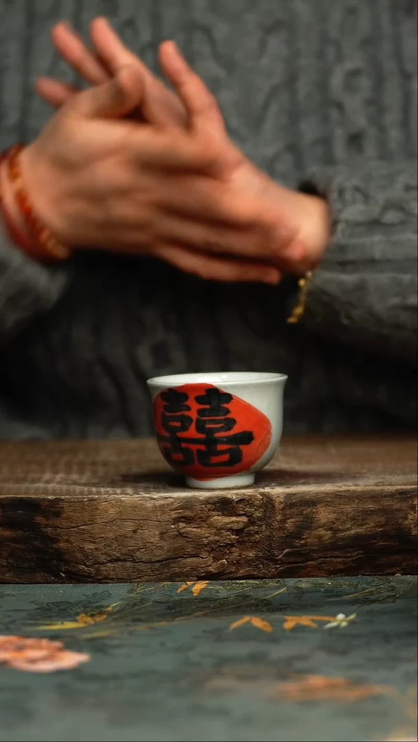 【闪购商品】杯 釉下彩手工手绘同款陶器