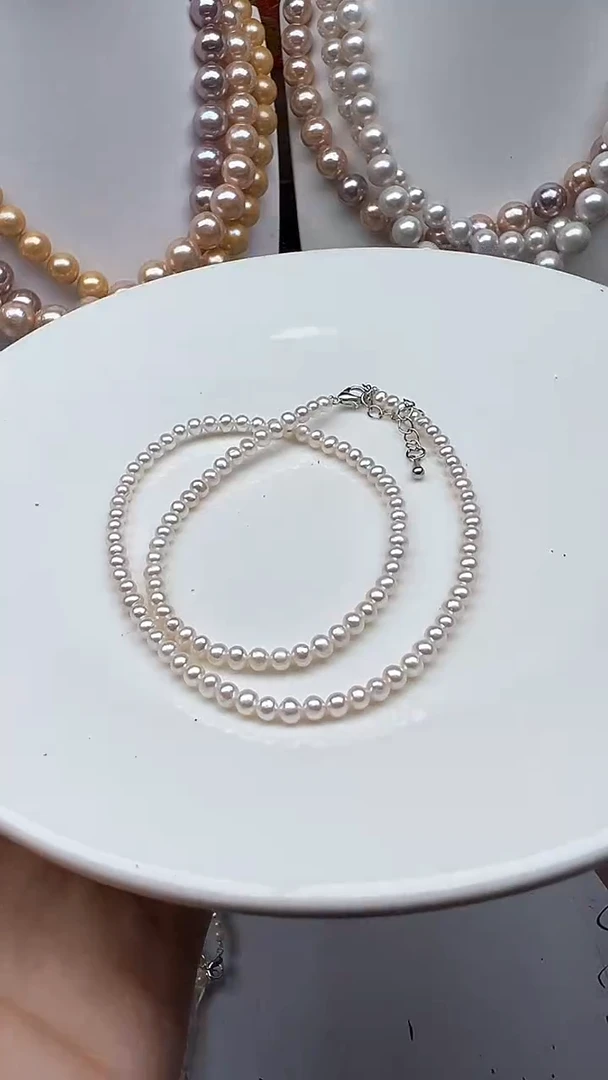 淡水珍珠未镶嵌颈饰1