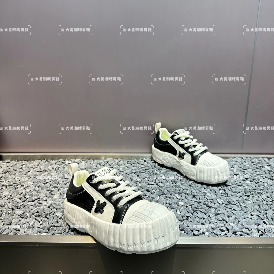 男鞋春夏新款布面低帮厚底复古做旧透气轻便时尚百搭运动休闲潮鞋