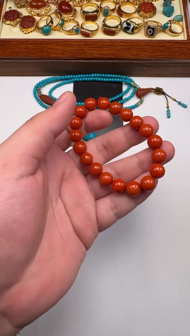 未镶嵌南红玛瑙挂件缠*～配饰配饰