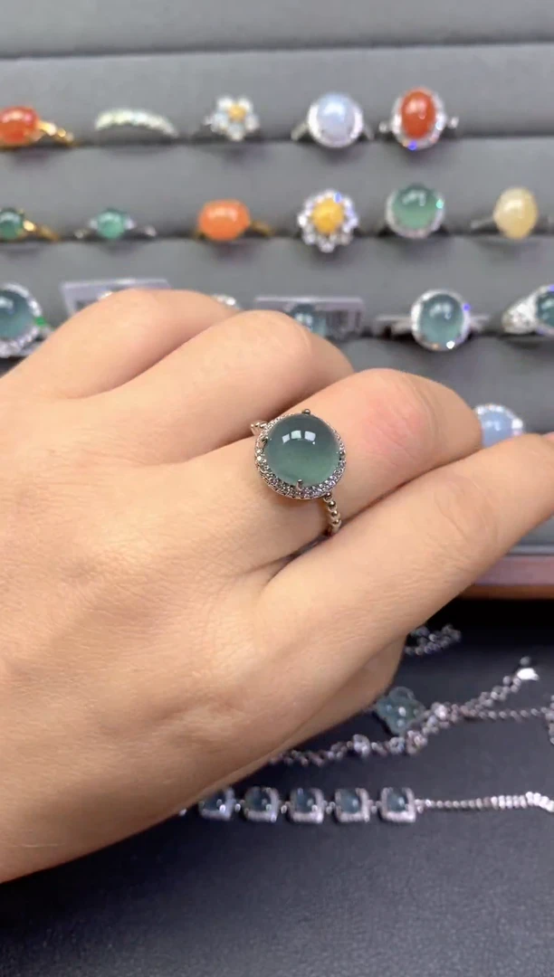 未镶嵌戒指翡翠天然A货翡翠