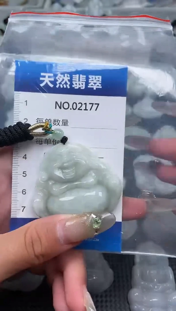 颈饰未镶嵌翡翠纯天然A货翡翠2177