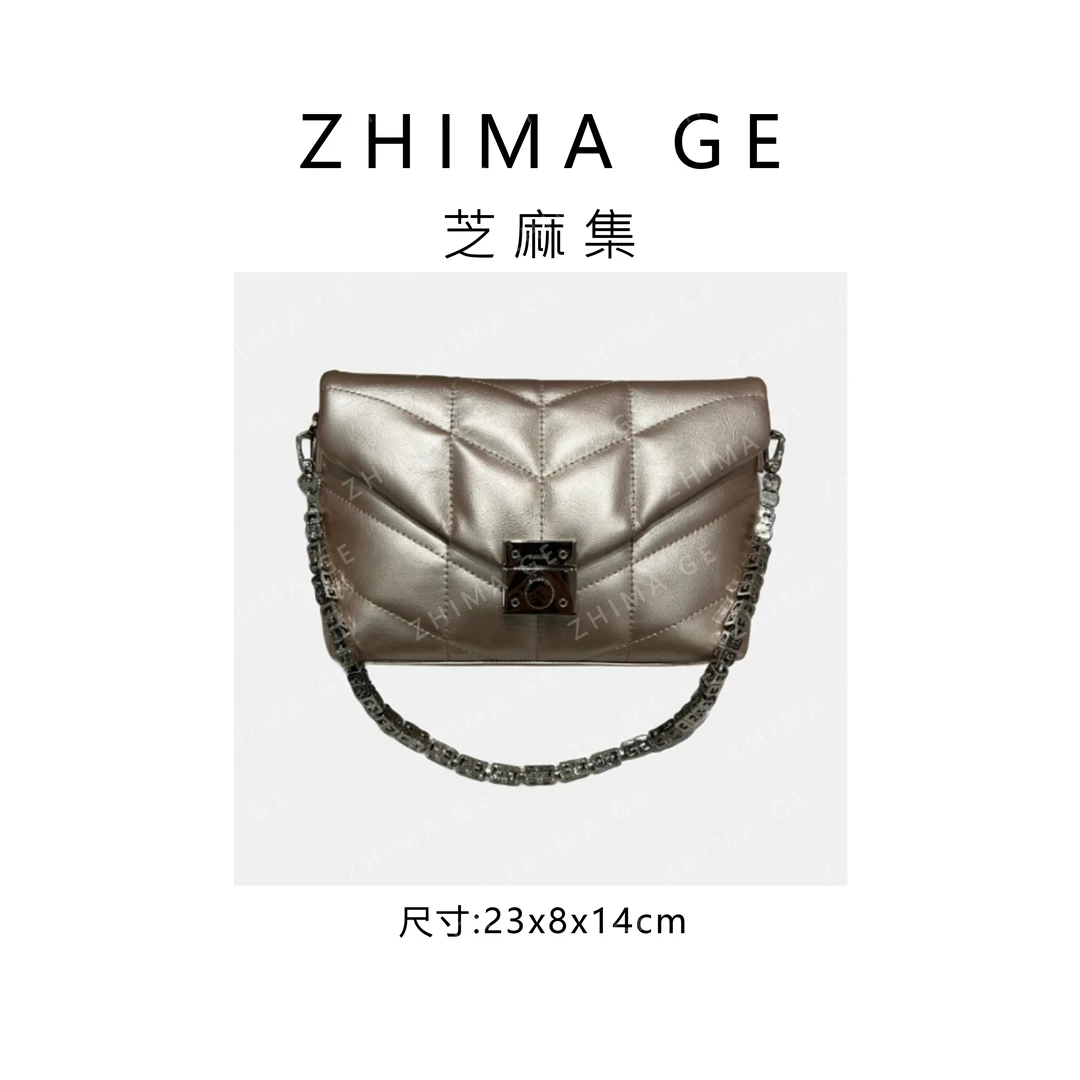 【芝麻集】ZT-D7133-托斯卡纳RAIN.CUN休闲百搭腋下斜跨轻奢女包