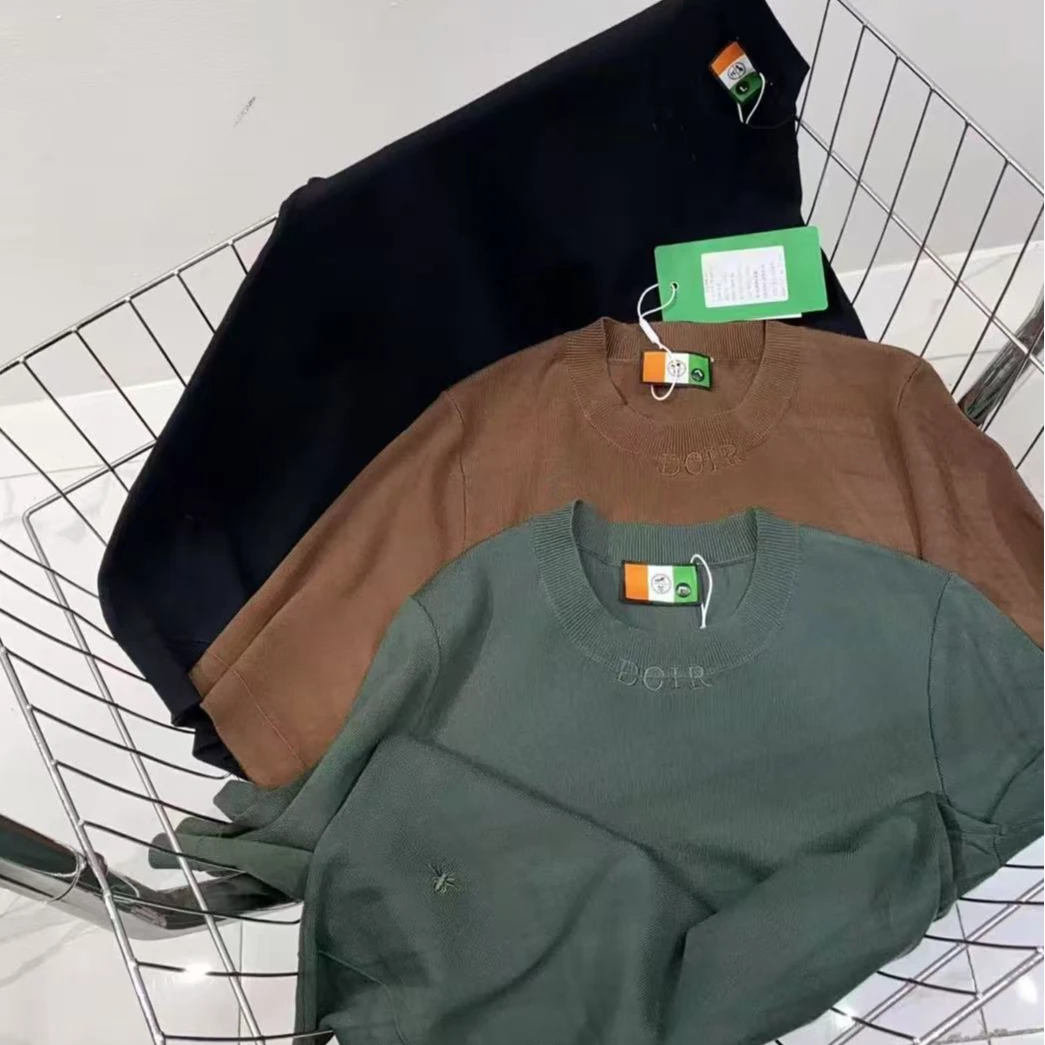 严选福利 男士针织春秋半袖打底衫501