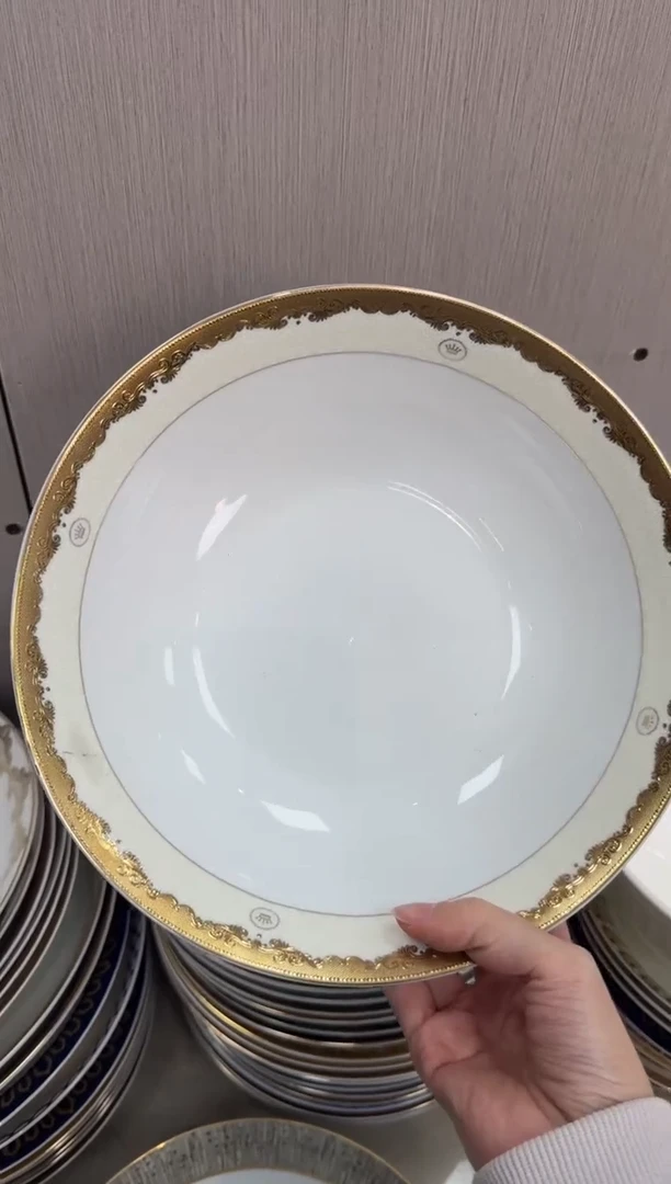 【闪购商品】瓷片9英寸汤碗福利价尾单