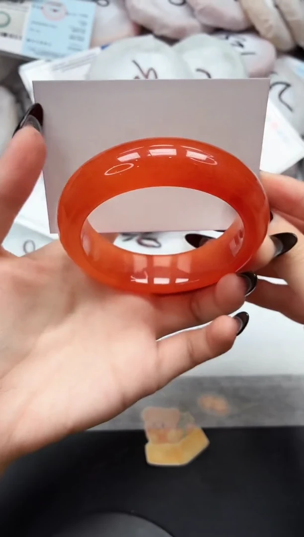 未镶嵌手镯石英质玉120/红龙58.8