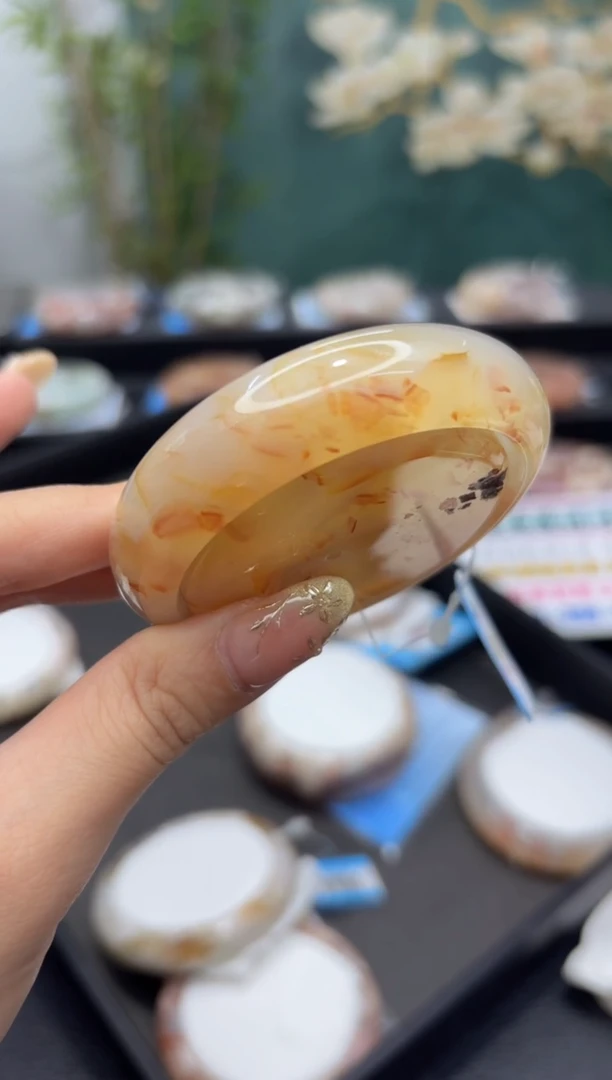 未镶嵌手镯石英质玉C159(52圈赠送镯心)