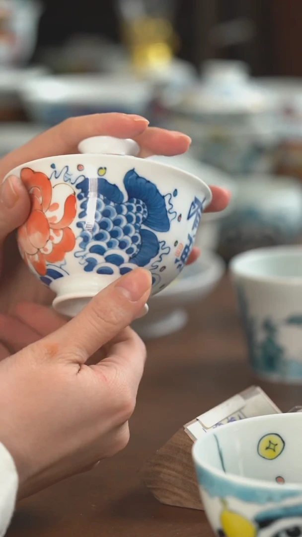 【闪购商品】昨明  陶瓷  （福利价）盖碗