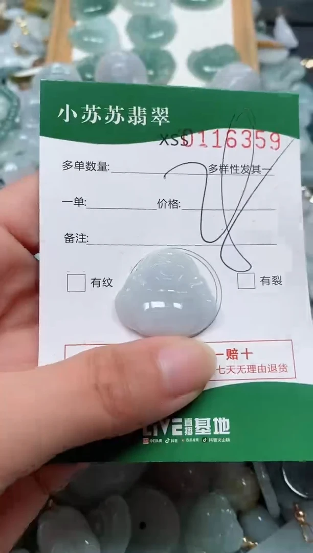 【闪购商品】翡翠颈饰未镶嵌闪购商品0116359