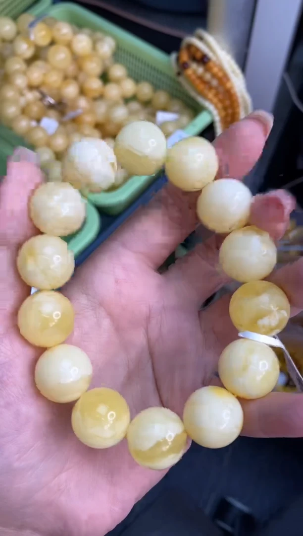 未镶嵌琥珀裸石8/6-GM-#46