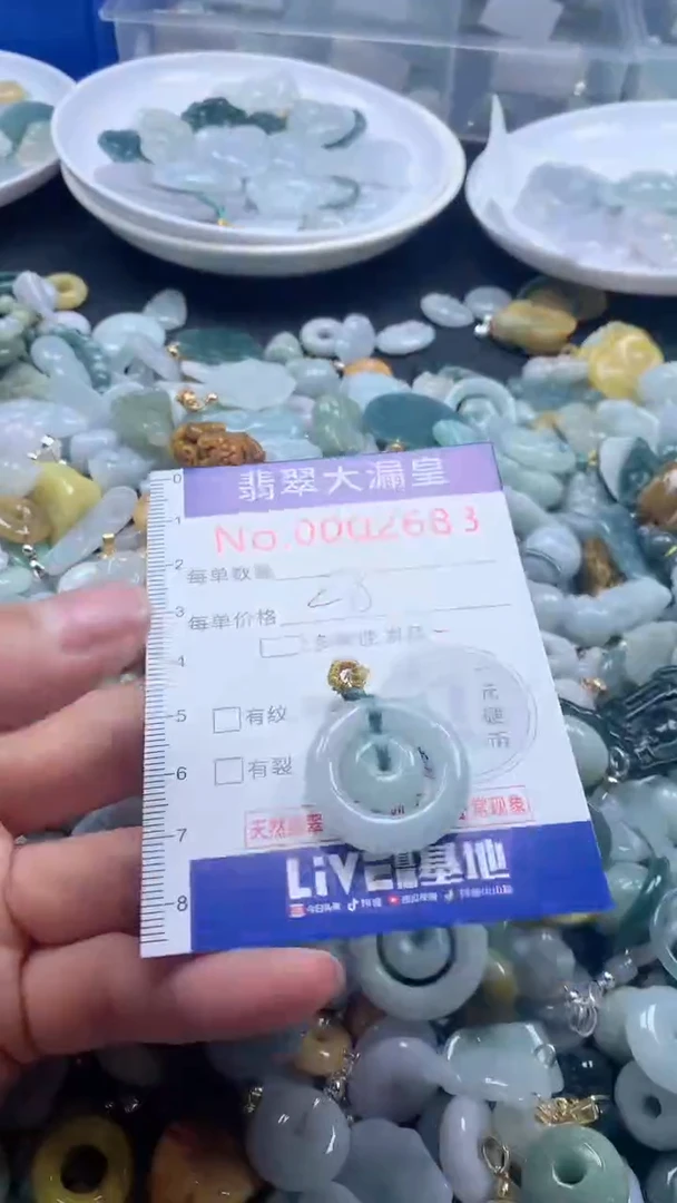 【闪购商品】翡翠吊坠(不含链)未镶嵌2683