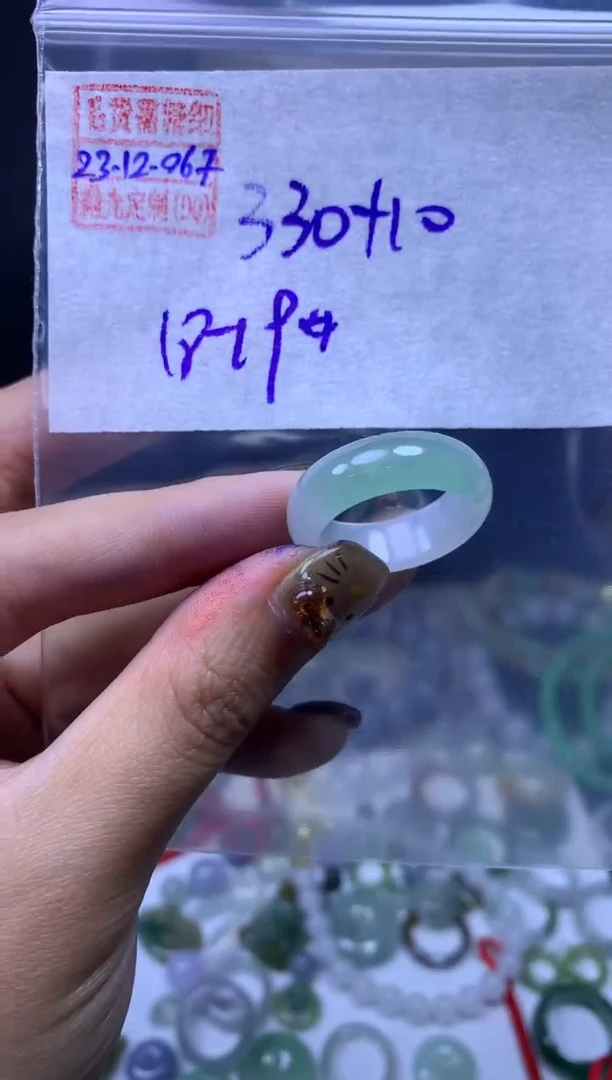 未镶嵌定制翡翠翡翠340元18#毛货需精细抛光067