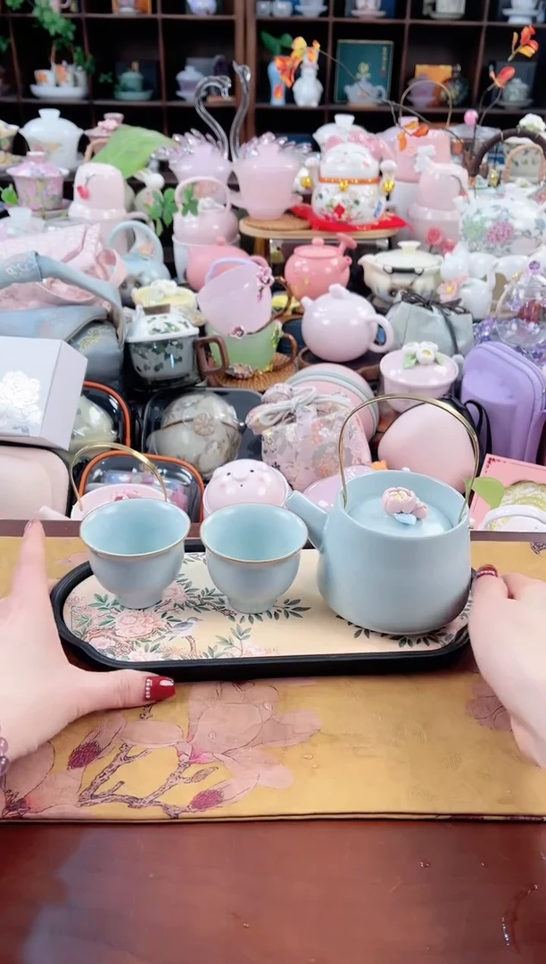 【闪购商品】瓷片茶具：库存仅剩1件