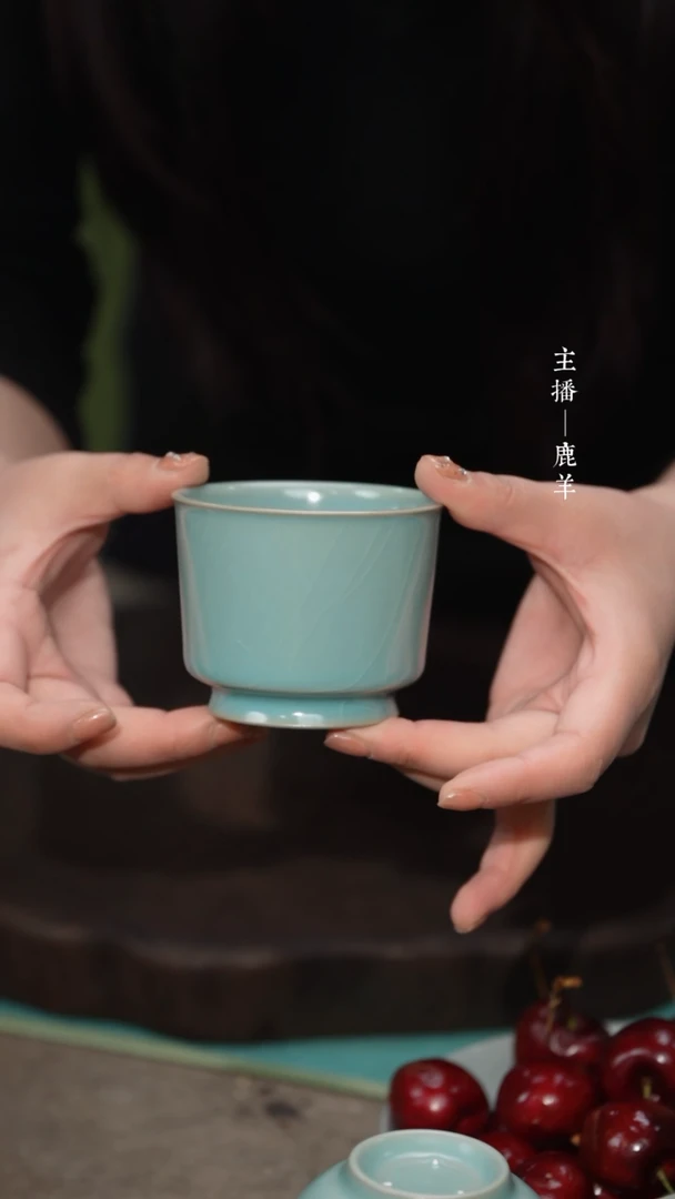 【闪购商品】汝瓷融天杯100ml（古月）-羊