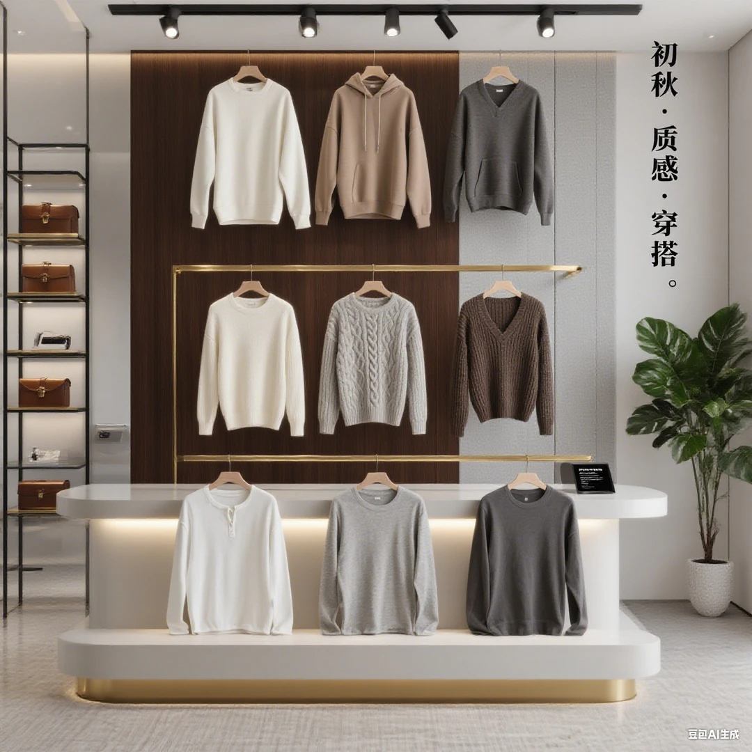 SDSA(合集)男士2025新款轻奢慵懒风痞帅男装美式潮牌网红长袖T恤