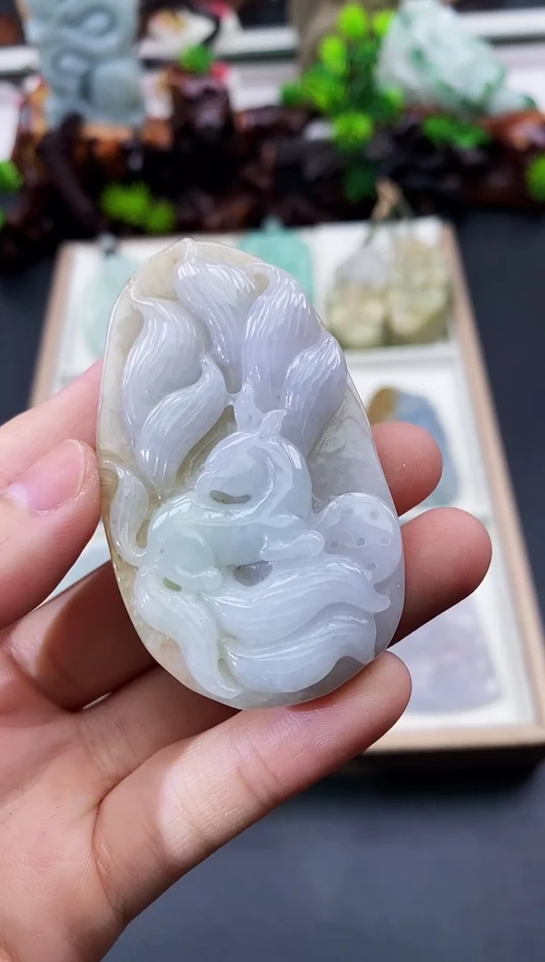 颈饰未镶嵌翡翠天然缅甸A货翡翠