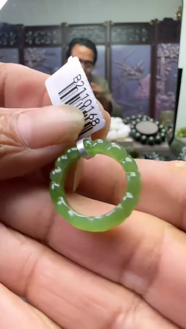 未镶嵌和田玉珠宝奇石指环