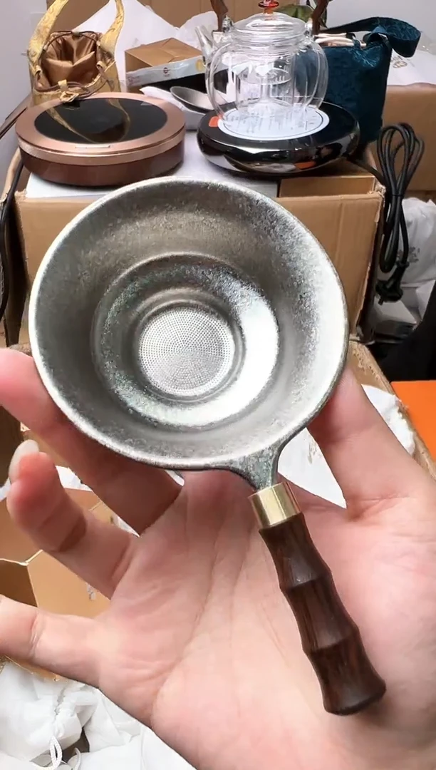 纯钛茶漏   冰晶