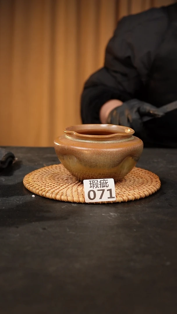 【闪购商品】瓷片071泥泥手工花盆