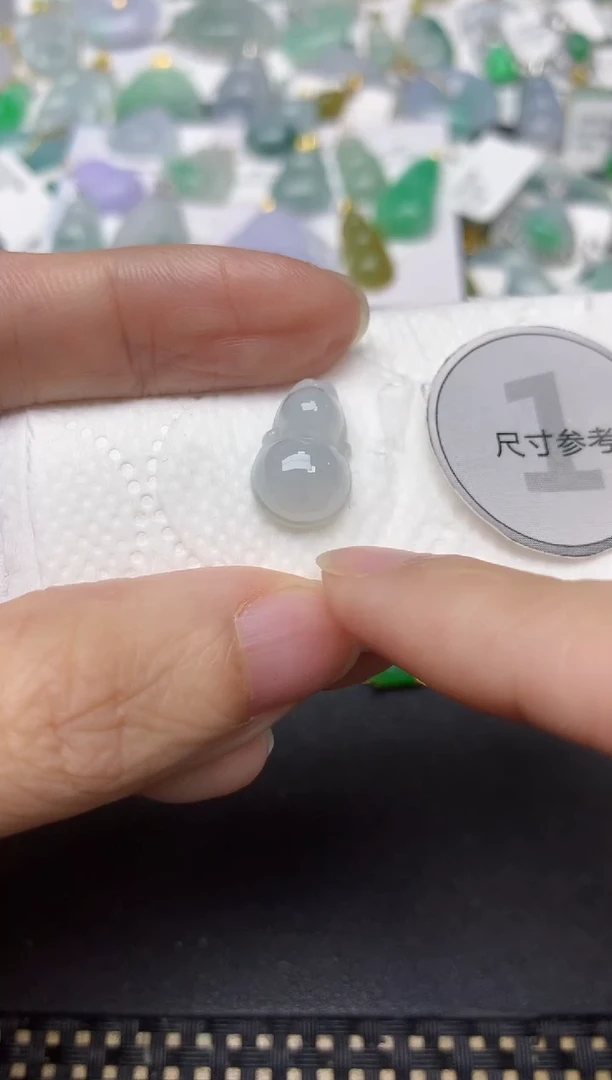 颈饰未镶嵌翡翠天然缅甸A货翡翠