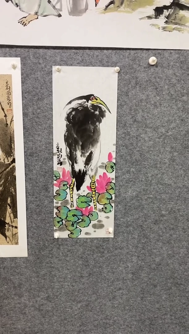 国画缪新农国画作品