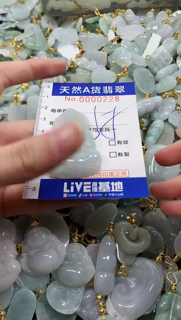 颈饰未镶嵌翡翠纯天然a货翡翠