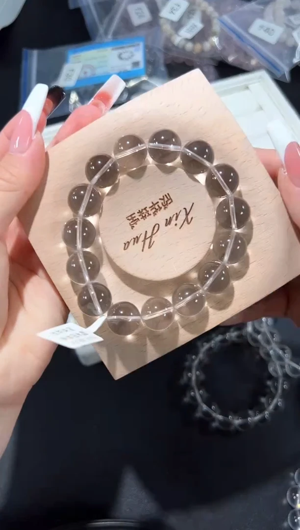 未镶嵌手串水晶41f多样性发其一【1条】默认微瑕13mm